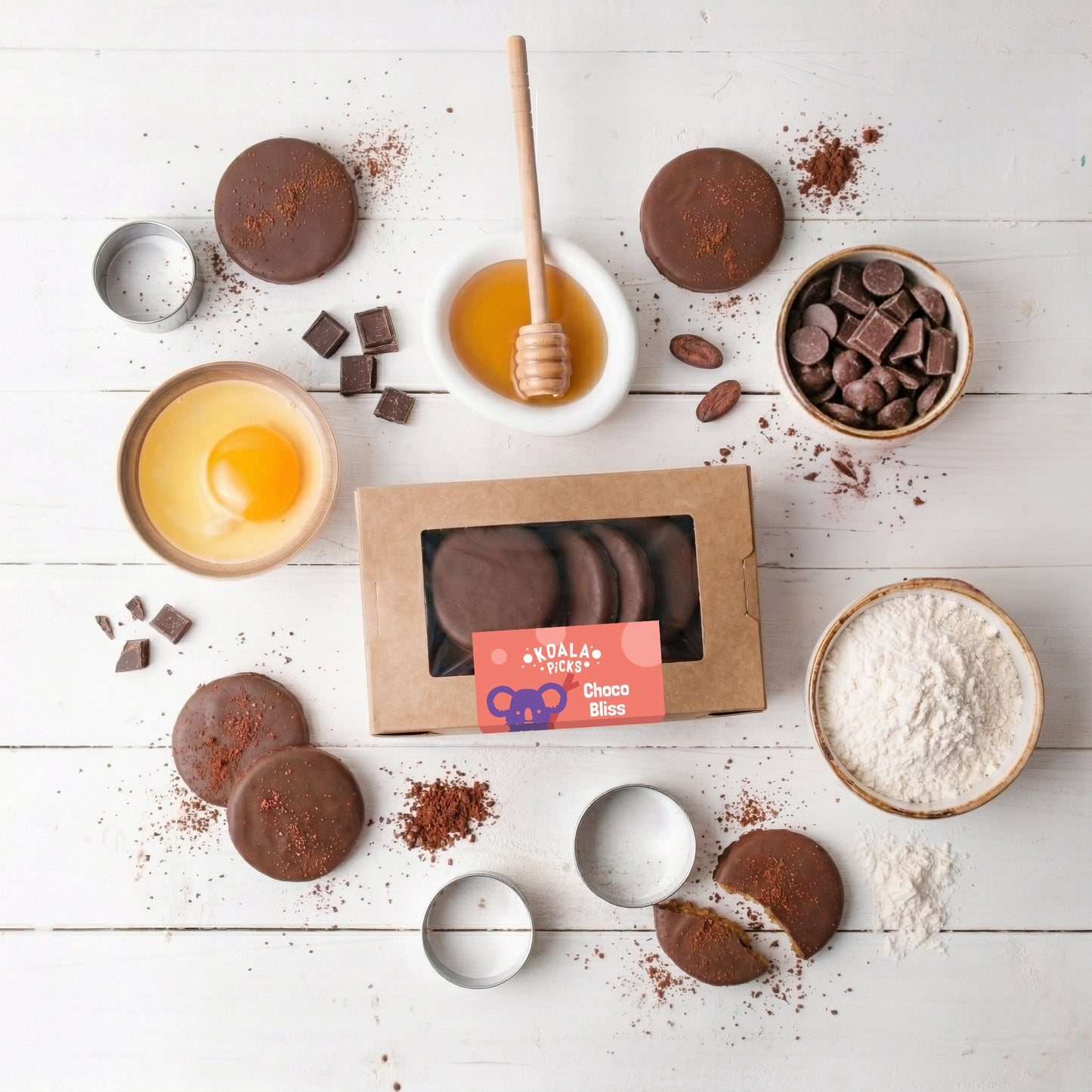 Choco Bliss Biscuits (7pcs)