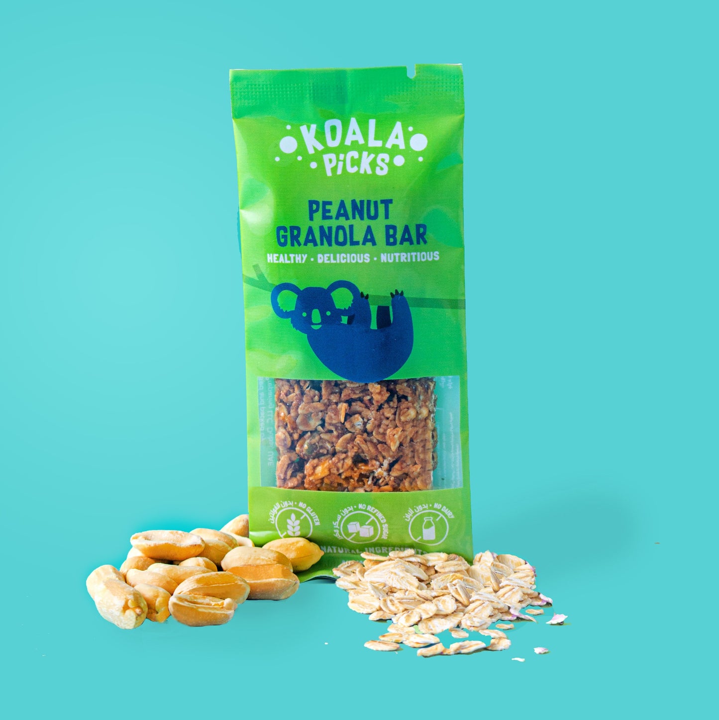 NEW! Peanut Granola Bar (pack of 4 bars)