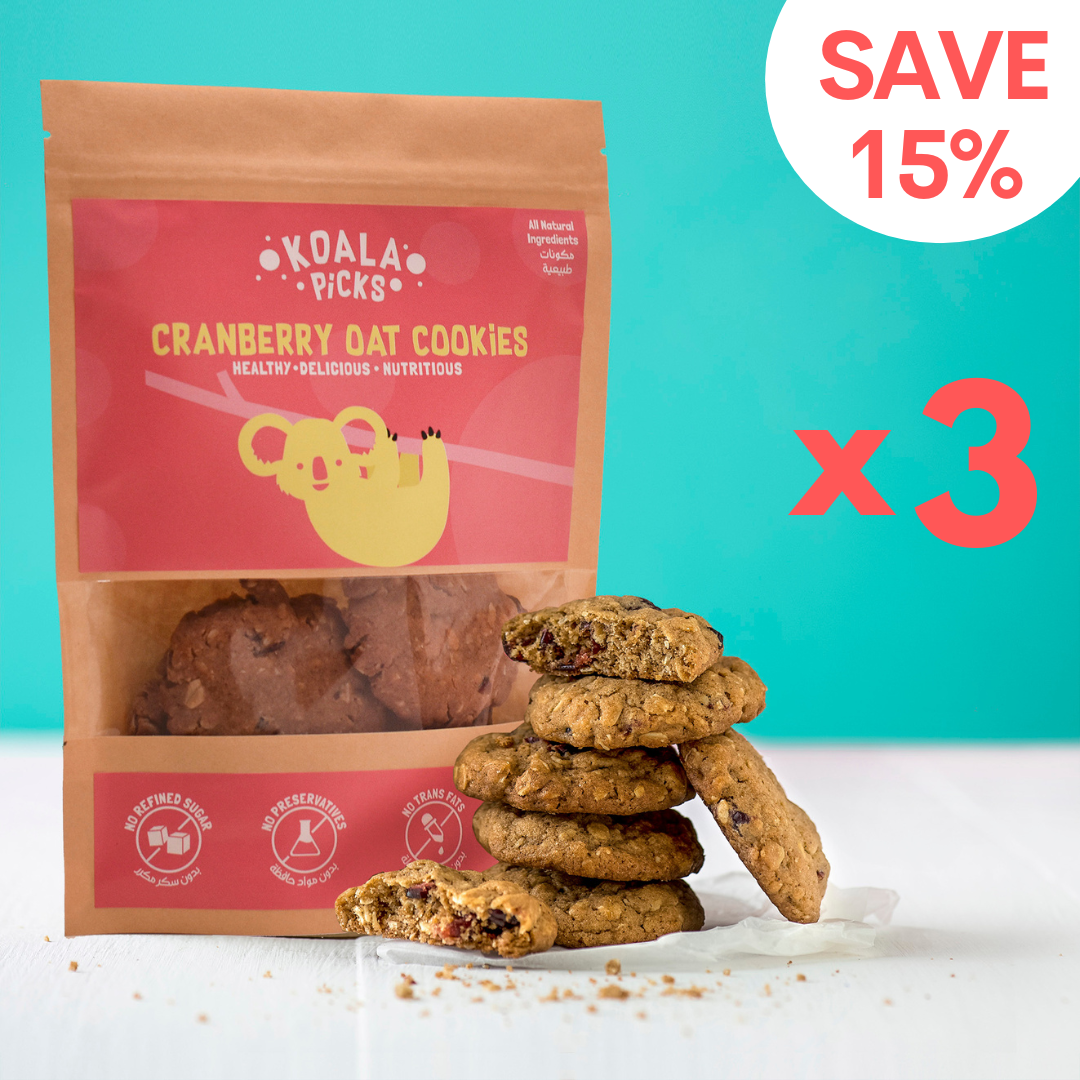 Cranberry Oat Cookies x 3 Packs