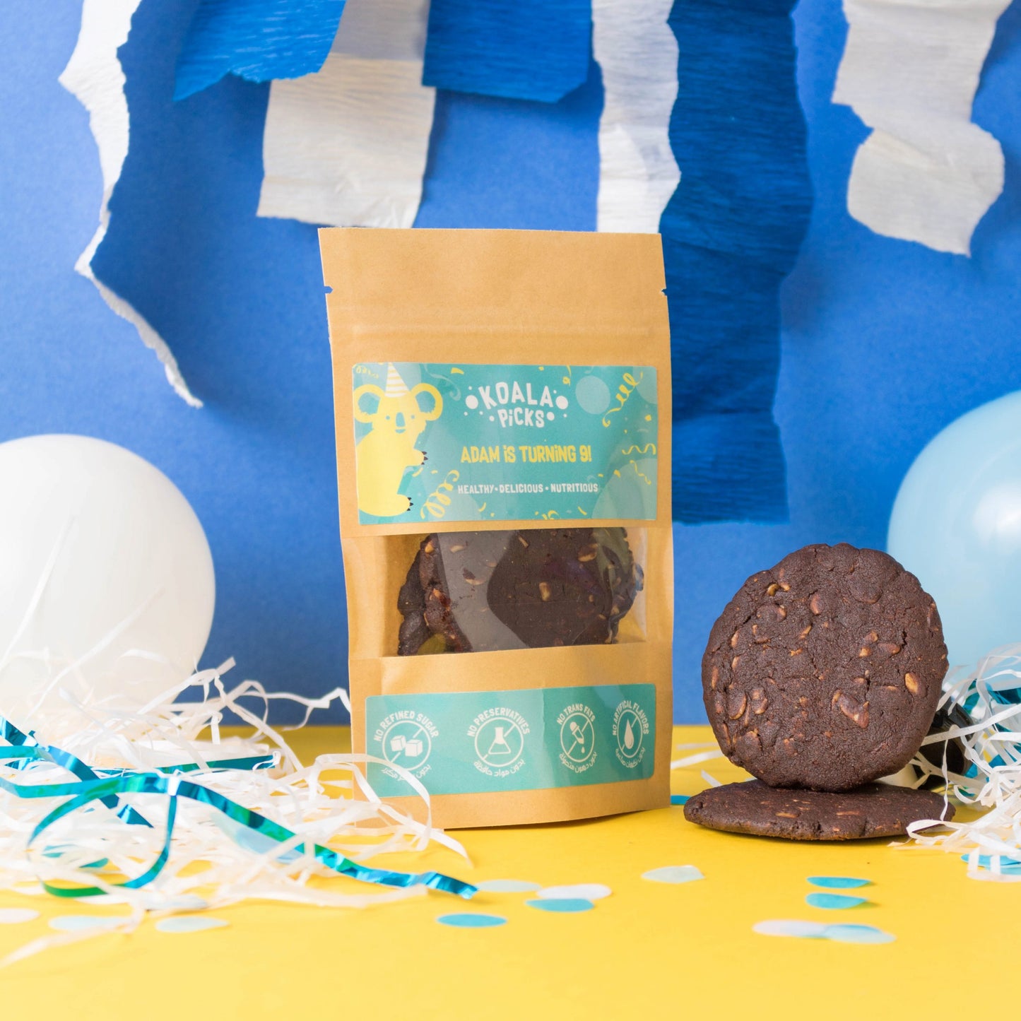 5 x Packs of Choco Oat Cookies (2 pcs/pack)