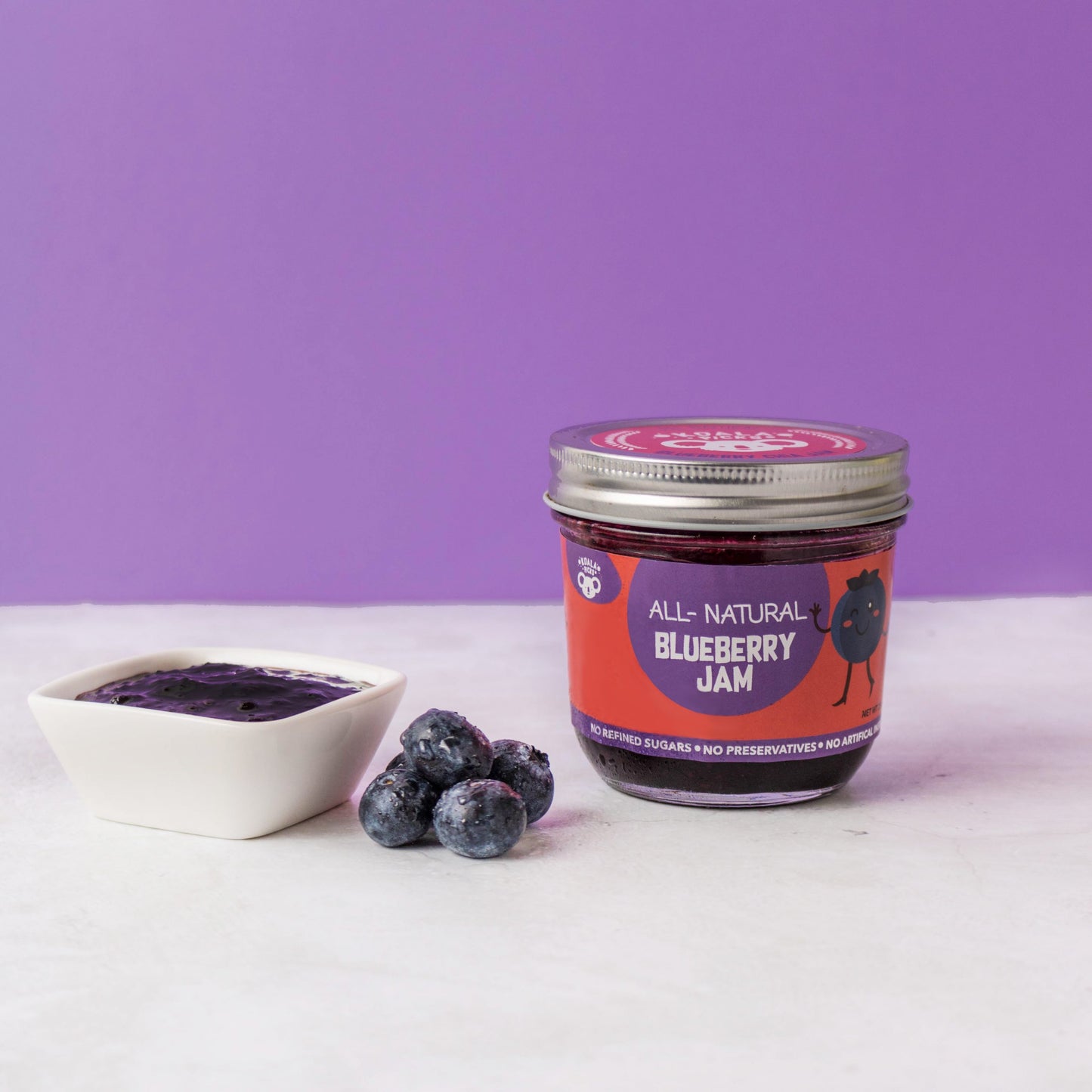 All-Natural Blueberry Jam GF/DF (250g)