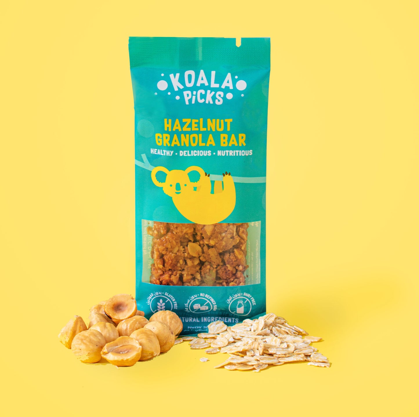 NEW! Hazelnut Granola Bar (pack of 4 bars)