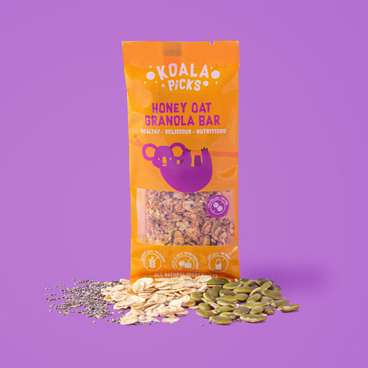 Honey Oat Granola Bar (pack of 4 bars)