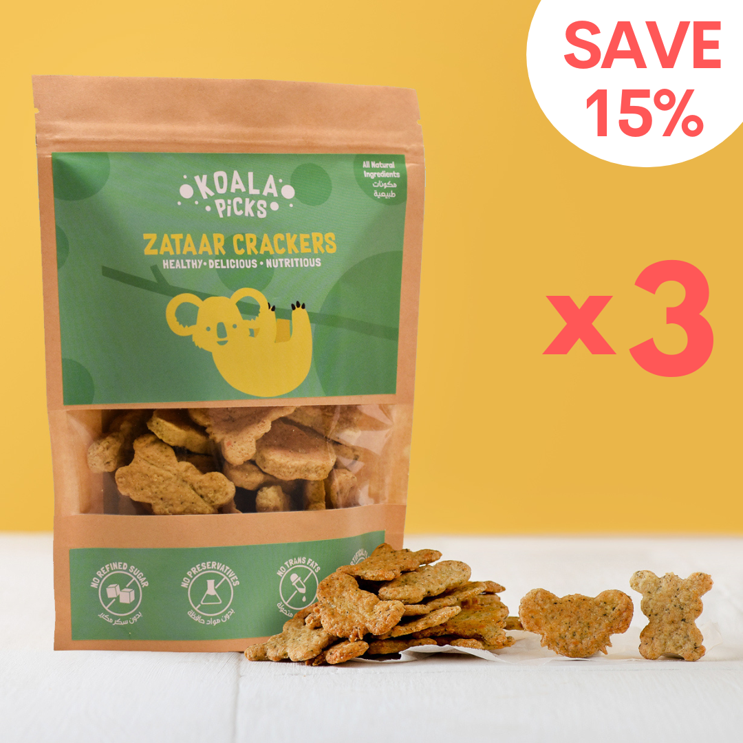 Zaatar Crackers x 3 Packs