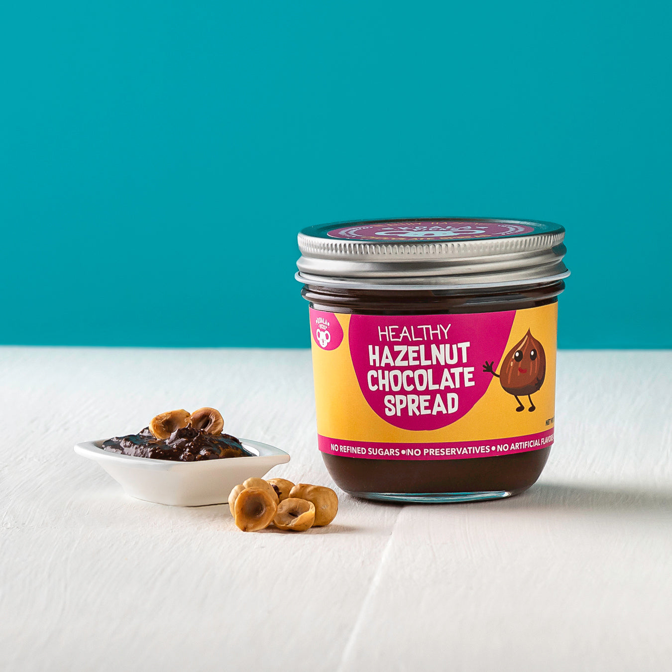 Healthy Hazelnut Chocolate Spread GF/DF (250g)